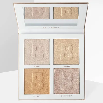 Beauty Bay Brilliance Bouncy Beam, Multi Use Highlighter Palette (Paleta rozświetlaczy do makijażu)