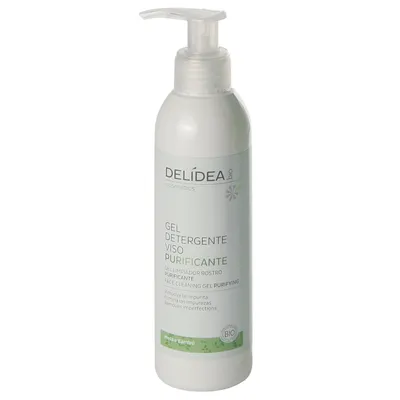 Delidea Bio Cosmetics Gel Detergente Viso Purificante (Żel oczyszczający `Jabłko i bambus`)