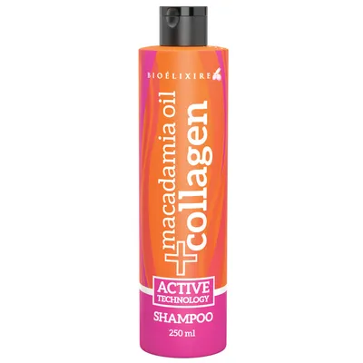 Bioelixire Macadamia Oil + Collagen, Shampoo (Szampon odżywczy)