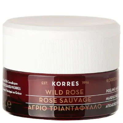 Korres Wild Rose, Peeling Mask AHA 10% (Maska złuszczająca do twarzy)