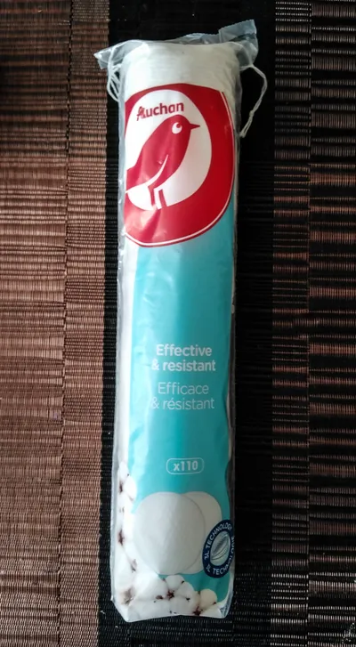 Auchan Make-up Removal Pads Effective & Resistant (Platki higieniczne)