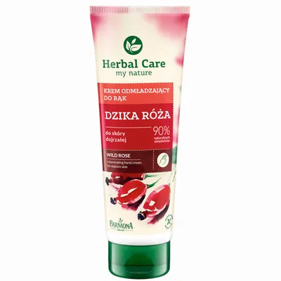 Herbal Care Krem odmładzający do rąk `Dzika róża`