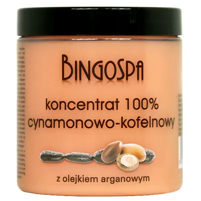 BingoSpa Koncentrat cynamonowo - kofeinowy z olejkiem arganowym