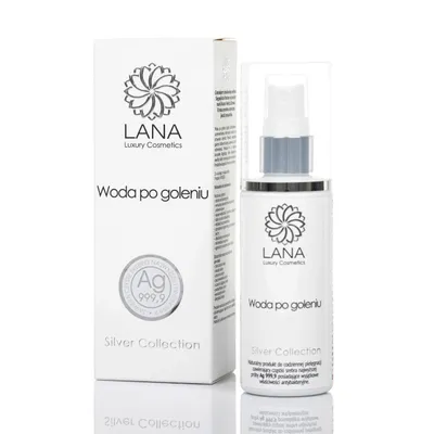 Lana Luxury Cosmetics Silver Collection, Woda po goleniu