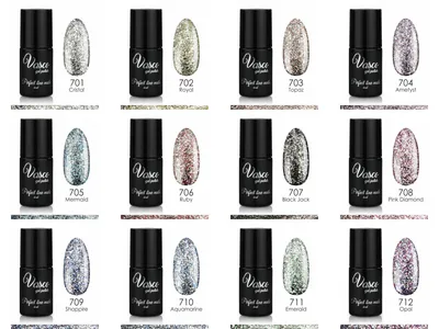 Vasco Nails Perfect Line Nails, Platinum Chic, Gel Polish (Lakier hybrydowy)