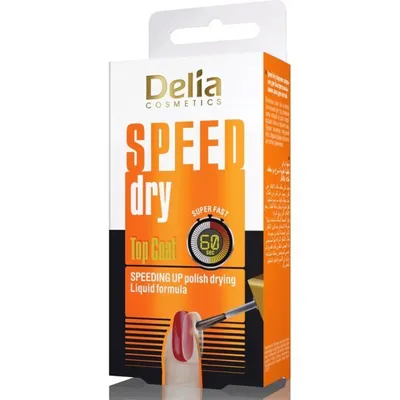 Delia Speed Dry Top Coat (Przyśpieszacz wysychania lakieru)