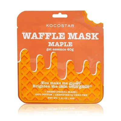 Kocostar Maple Waffle Mask (Odmładzająca maska `Syrop klonowy`)