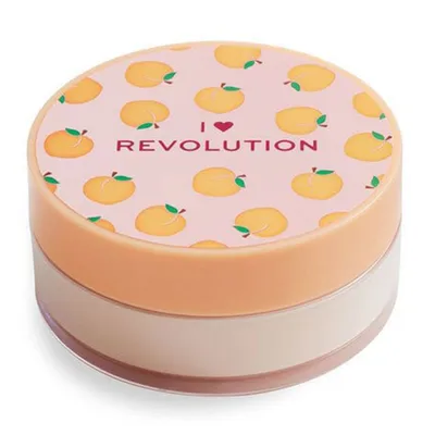 I Heart Revolution Loose Baking Powder Peach (Brzoskwiniowy sypki puder do bakingu)