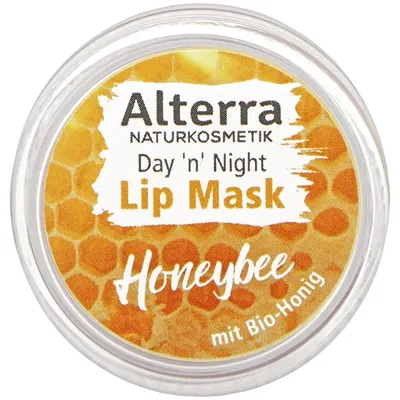 Alterra Day'n'Night Lip Mask Honeybee mit Bio-honig (Maska do ust)