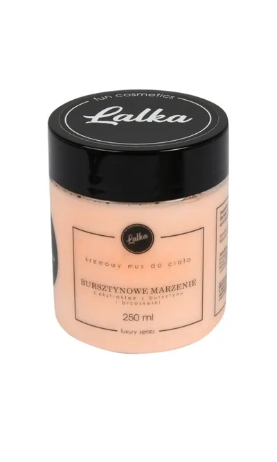 LaLka Fun Cosmetics, Krem-mus do ciała `Bursztynowe marzenie`
