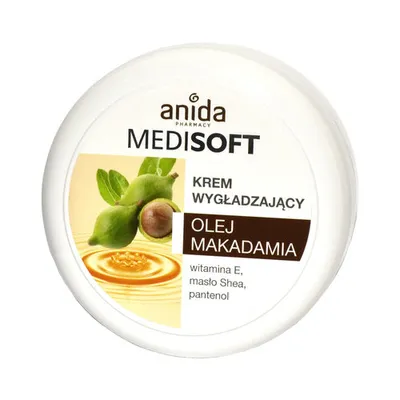 Anida Medi Soft, Krem wygładzający 'Olej makadamia'