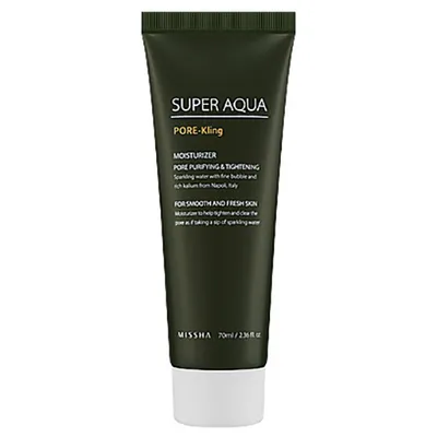Missha Super Aqua, Pore Kling, Moisturizer (Emulsja do cery problematycznej)