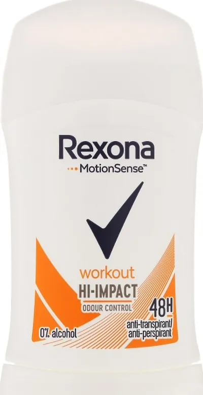 Rexona Motionsense, Workout Hi-Impact 48h Anti-perspirant Stick (Antyperspirant w sztyfcie)