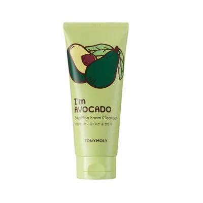 Tony Moly I'm Avocado, Nutrition Foam Cleanser (Odżywcza pianka do mycia twarzy)