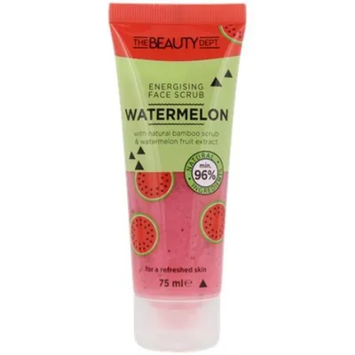 The Beauty Dept. Energising Face Scrub Watermelon (Peeling do twarzy  z arbuzem)