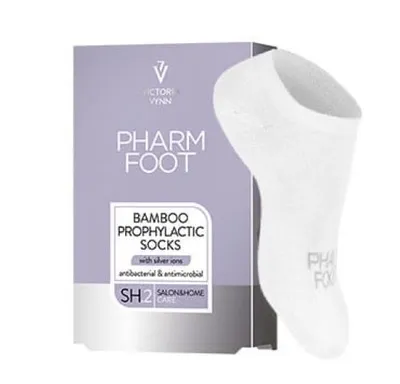 Victoria Vynn Pharm Foot, Bamboo Prophylactic Socks (Bambusowe skarpetki profilaktyczne z jonami srebra)