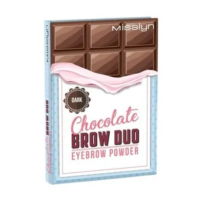 Misslyn Chocolate Brow Duo Eyebrow Powder (Puder do brwi)