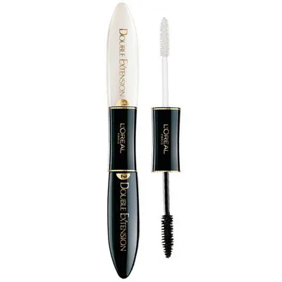 L'Oreal Paris Double Extension Carbon Black Mascara (Tusz do rzęs (nowa wersja))