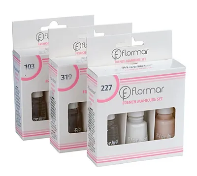 Flormar French Mancure Set (Zestaw do francuskiego manicure)