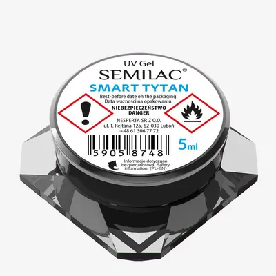 Semilac Smart Tytan (Żel samopoziomujący)