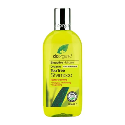 Dr.Organic Organic Tea Tree Shampoo (Szampon do włosów z olejkiem z drzewa herbacianego)