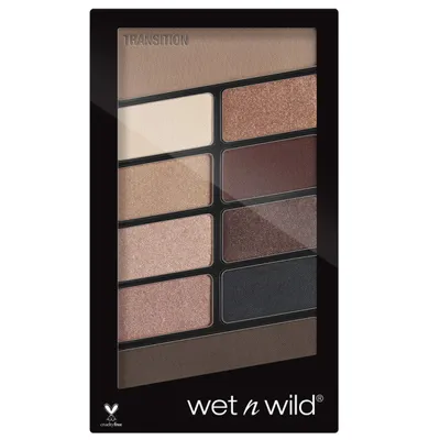 Wet n Wild Color Icon Eyeshadow, Nude Awakening, 10 Pan Palette New Formule (Paleta 10 cieni do powiek)