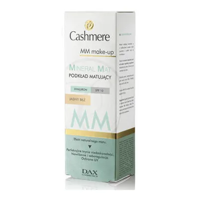 Cashmere MM Make - Up (Mineralny podkład matujący 'Mineral Mat')