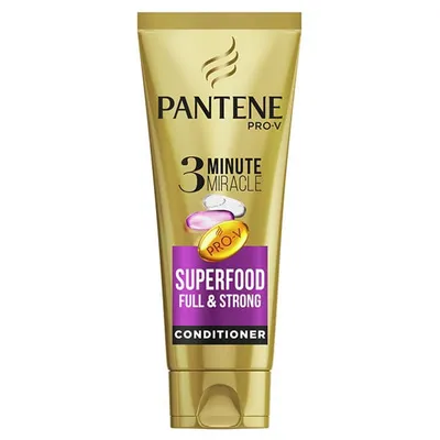 Pantene Pro-V, Hair Superfood, Full & Strong 3 Minute Miracle Conditioner (Odżywka do włosów słabych i cienkich)