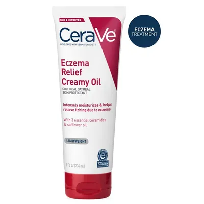 CeraVe Eczema Relief Creamy Oil (Kremowy olejek do egzemy)