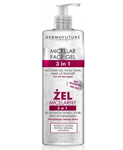 Dermofuture Precision Micellar Face Gel 3 in 1 (Żel micelarny do mycia twarzy 3 w 1)