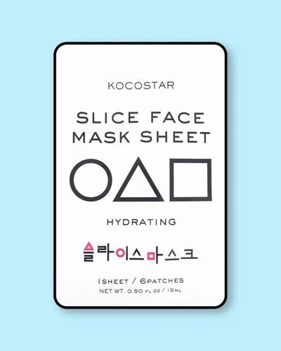 Kocostar Slice Face Mask Sheet Hydrating (Maska na twarz w płatkach)