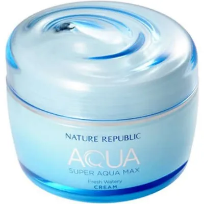 Nature Republic Super Aqua Max, Fresh Watery Cream (Żel do twarzy)
