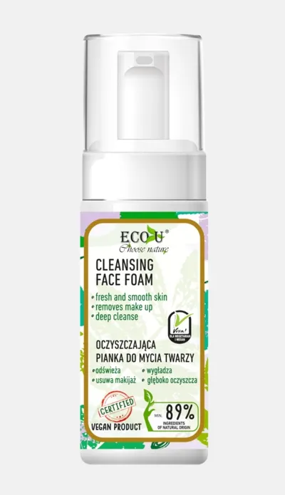 Eco U Choose Nature, Viva Vegan, Cleansing face foam (Oczyszczająca pianka do mycia twarzy)