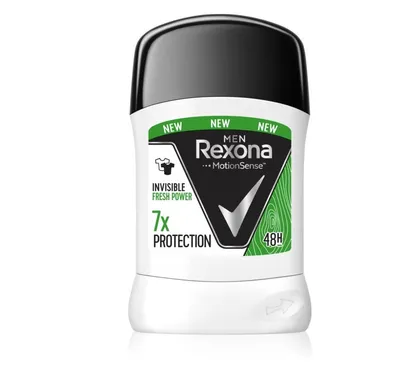 Rexona Men Motionsense, Invisible Fresh Power Anti-perspirant Stick (Antyperspirant w sztyfcie)