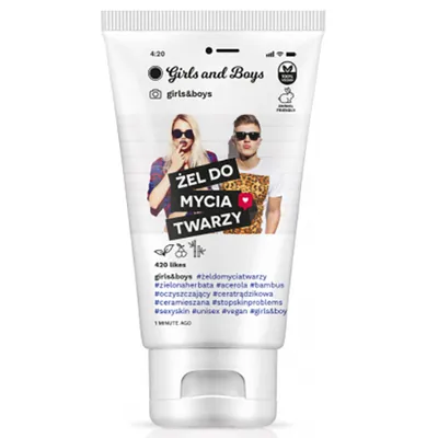 Girls and Boys Żel do mycia twarzy