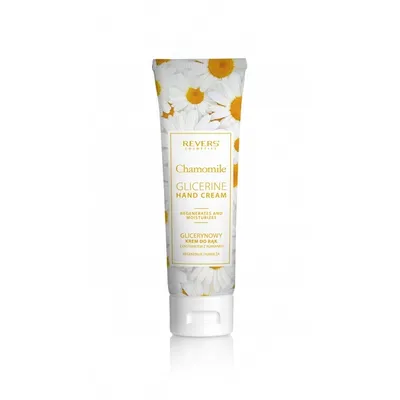 Revers Cosmetics Chamomile, Regenerates & Moisturizes, Glicerine Hand Cream (Glicerynowy krem do rąk z ekstraktem z rumianku)