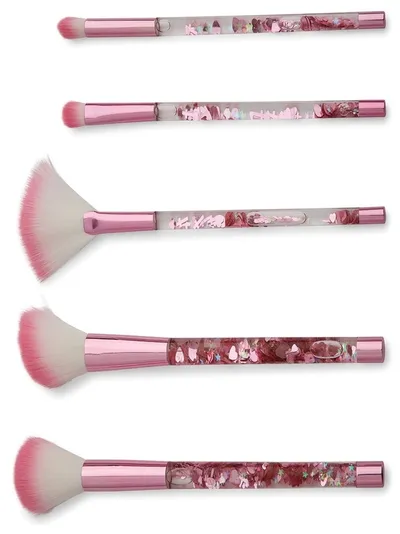 I Heart Revolution Glitter Brush Set (Zestaw  pędzli do makijażu)