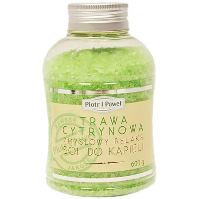 Piotr i Paweł Sól do kąpieli 'Trawa cytrynowa'