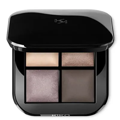Kiko Milano Bright Quartet Baked Eyeshadow Palette (Paleta czterech wypiekanych cieni do powiek)