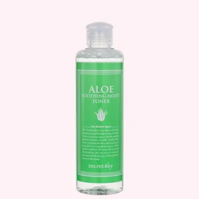 Secret Key Aloe Soothing Moist Toner (Kojący toner do twarzy)