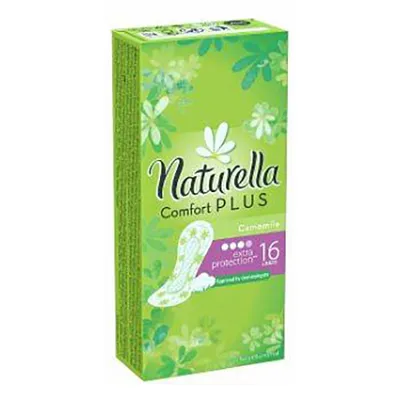 Naturella Comfort Plus Camomile, Wkładki higieniczne
