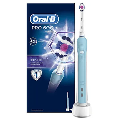 Oral-B Elektryczna szczoteczka do zębów Pro 600