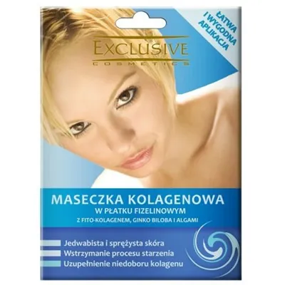 Exclusive Cosmetics Maseczka kolagenowa do każdego rodzaju cery