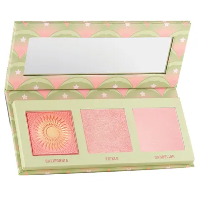 BeneFit Mini Cheekleaders Pink Squad (Minipaleta róży i rozświetlaczy)