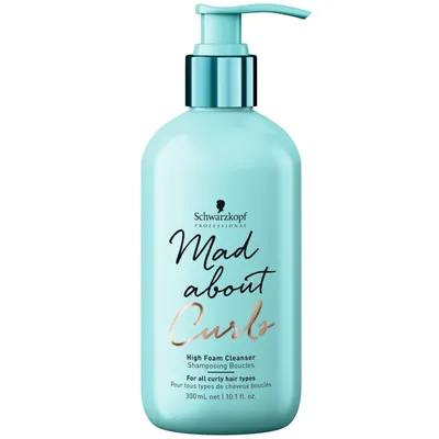 Schwarzkopf Professional Mad About Curls, High Foam Cleanser (Gęsta pianka oczyszczająca do loków)