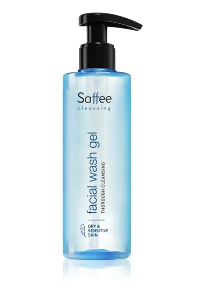 Saffee Cleansing Facial Wash Gel (Żel oczyszczający do skóry suchej i wrażliwej)
