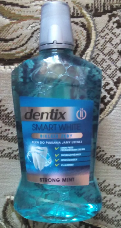 Dentix Smart White, Płyn do płukania jamy ustnej `Bielsze zęby`