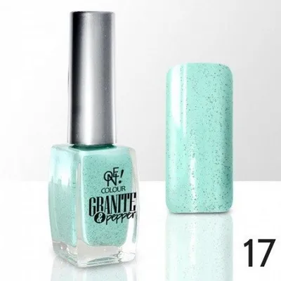 Allepaznokcie One Colour, Granite & Pepper, Nail Polish (Granitowy lakier do paznokci)