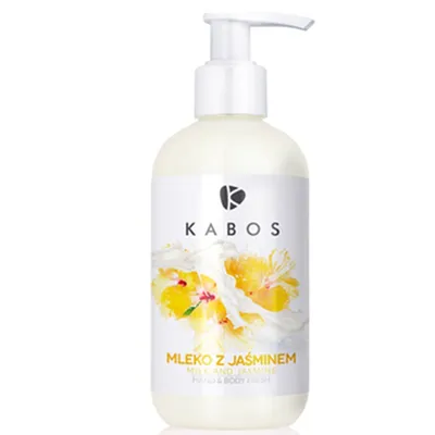 Kabos Cosmetics Milk & Jasmine Hand & Body Lotion (Balsam do ciała i rąk  `Mleko z jaśminem`)