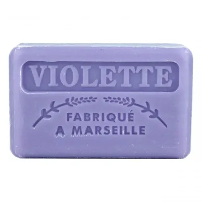 Fabrique a Marseille Violette Savon de Marseille (Mydło marsylskie z masłem Shea `Fiołek`)